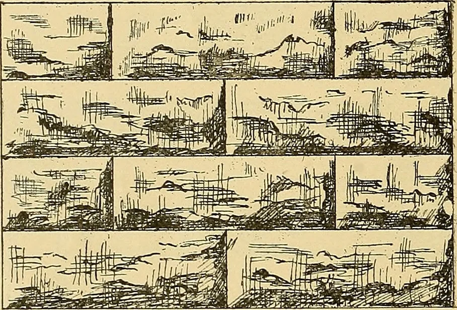 An illustration from Mechanical graphics. An educational course on the theory and practice of mechanical drawing, 1890, leaf 33