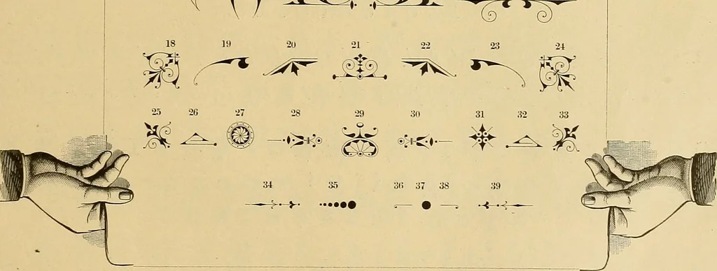 An illustration from Mechanical graphics. An educational course on the theory and practice of mechanical drawing, 1890, leaf 66