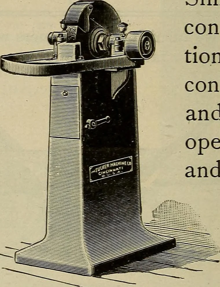 An illustration from The mechanical index, 1904. A complete index to the names and addresses of all manufacturers in the United States of mechanical appliances, machinery and tools operated by steam, electricity, water, hand or foot power, 1904, leaf 1001