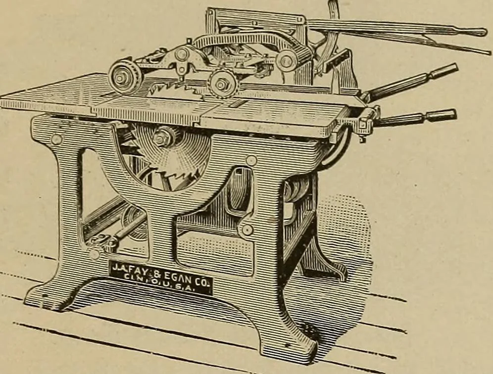 An illustration from The mechanical index, 1904. A complete index to the names and addresses of all manufacturers in the United States of mechanical appliances, machinery and tools operated by steam, electricity, water, hand or foot power, 1904, leaf 1010