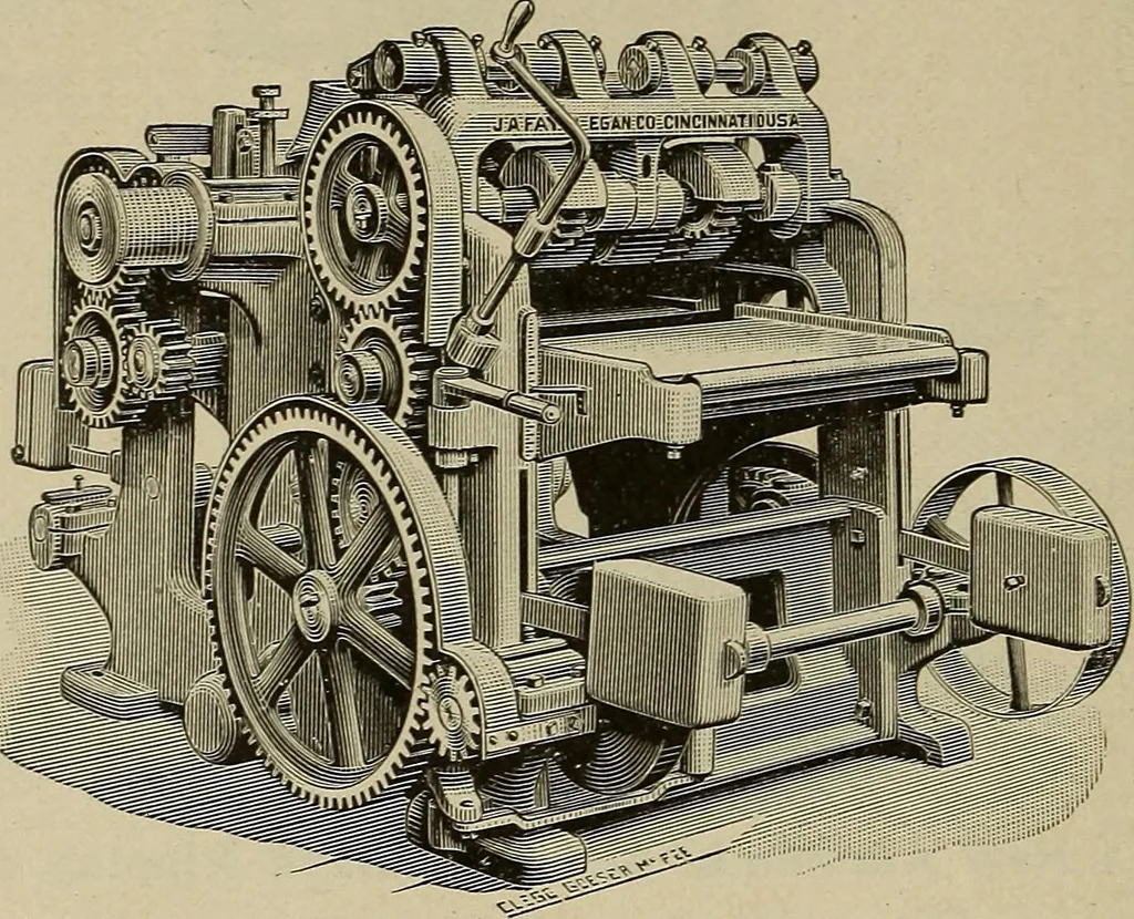 An illustration from The mechanical index, 1904. A complete index to the names and addresses of all manufacturers in the United States of mechanical appliances, machinery and tools operated by steam, electricity, water, hand or foot power, 1904, leaf 1013