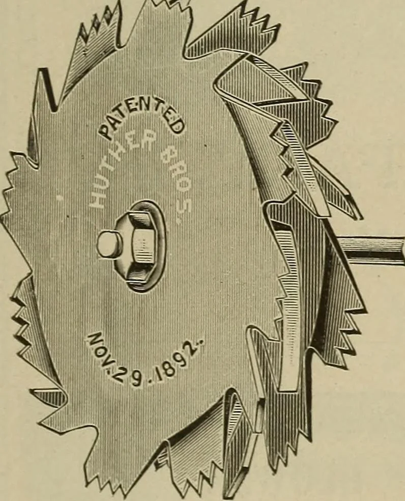 An illustration from The mechanical index, 1904. A complete index to the names and addresses of all manufacturers in the United States of mechanical appliances, machinery and tools operated by steam, electricity, water, hand or foot power, 1904, leaf 1014