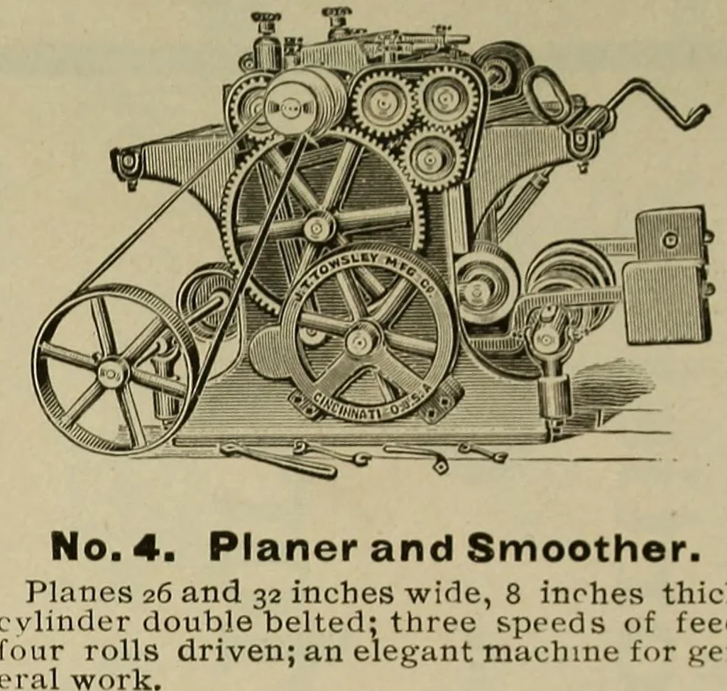 An illustration from The mechanical index, 1904. A complete index to the names and addresses of all manufacturers in the United States of mechanical appliances, machinery and tools operated by steam, electricity, water, hand or foot power, 1904, leaf 1018