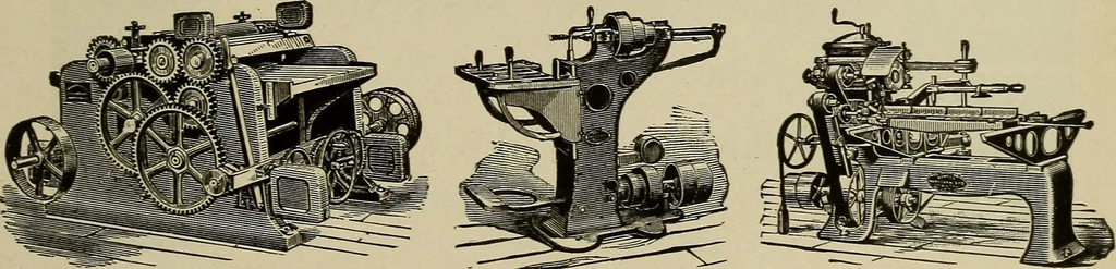 An illustration from The mechanical index, 1904. A complete index to the names and addresses of all manufacturers in the United States of mechanical appliances, machinery and tools operated by steam, electricity, water, hand or foot power, 1904, leaf 1020
