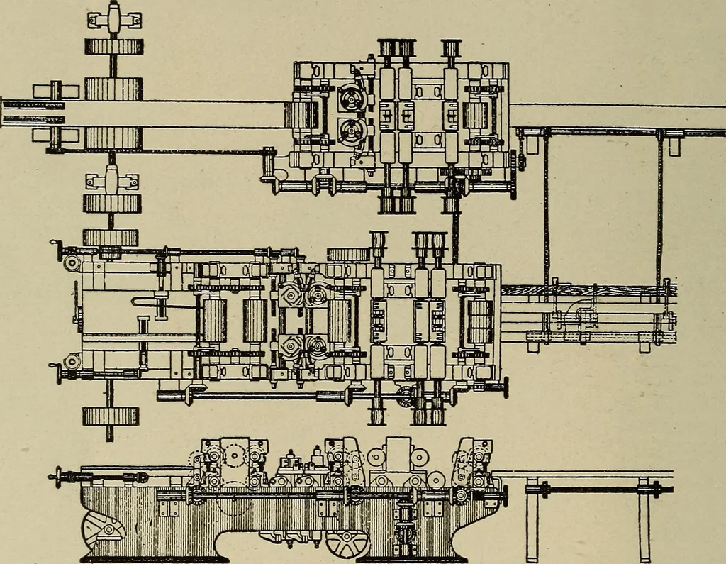 An illustration from The mechanical index, 1904. A complete index to the names and addresses of all manufacturers in the United States of mechanical appliances, machinery and tools operated by steam, electricity, water, hand or foot power, 1904, leaf 1023