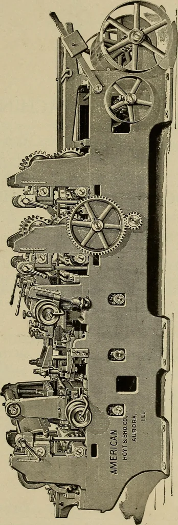 An illustration from The mechanical index, 1904. A complete index to the names and addresses of all manufacturers in the United States of mechanical appliances, machinery and tools operated by steam, electricity, water, hand or foot power, 1904, leaf 1024
