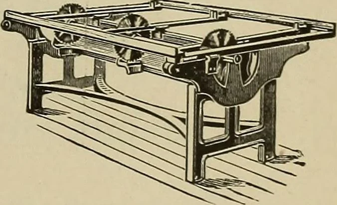 An illustration from The mechanical index, 1904. A complete index to the names and addresses of all manufacturers in the United States of mechanical appliances, machinery and tools operated by steam, electricity, water, hand or foot power, 1904, leaf 1028