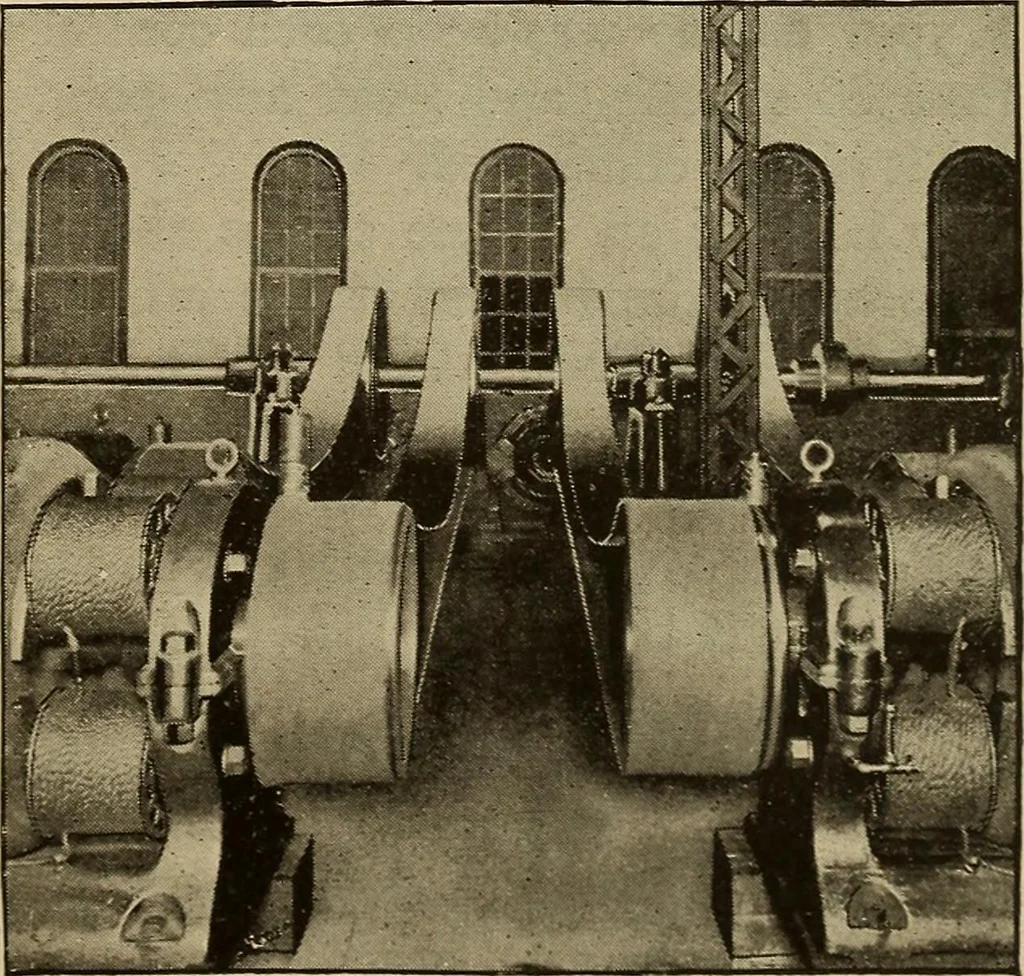 An illustration from The mechanical index, 1904. A complete index to the names and addresses of all manufacturers in the United States of mechanical appliances, machinery and tools operated by steam, electricity, water, hand or foot power, 1904, leaf 1036