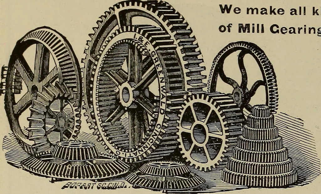 An illustration from The mechanical index, 1904. A complete index to the names and addresses of all manufacturers in the United States of mechanical appliances, machinery and tools operated by steam, electricity, water, hand or foot power, 1904, leaf 1039