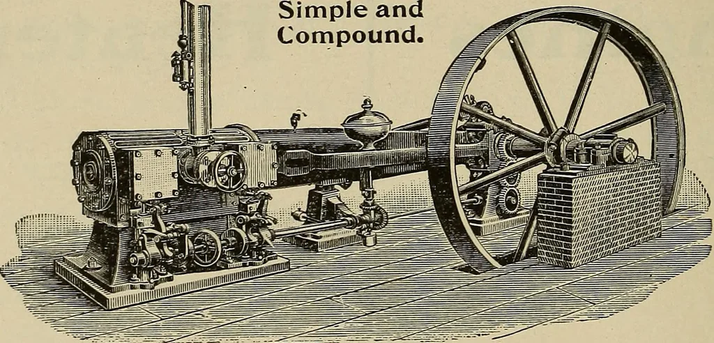 An illustration from The mechanical index, 1904. A complete index to the names and addresses of all manufacturers in the United States of mechanical appliances, machinery and tools operated by steam, electricity, water, hand or foot power, 1904, leaf 1039