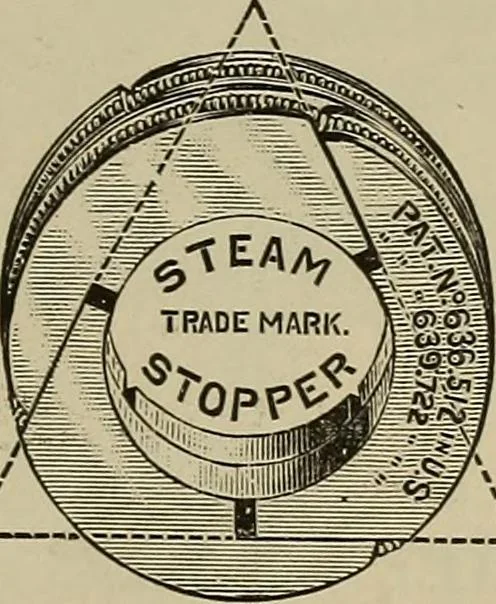 An illustration from The mechanical index, 1904. A complete index to the names and addresses of all manufacturers in the United States of mechanical appliances, machinery and tools operated by steam, electricity, water, hand or foot power, 1904, leaf 1040