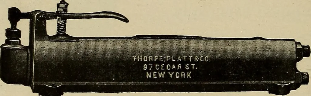 An illustration from The mechanical index, 1904. A complete index to the names and addresses of all manufacturers in the United States of mechanical appliances, machinery and tools operated by steam, electricity, water, hand or foot power, 1904, leaf 1049