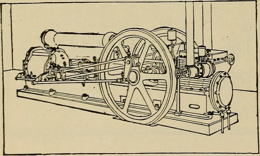 An illustration from The mechanical index, 1904. A complete index to the names and addresses of all manufacturers in the United States of mechanical appliances, machinery and tools operated by steam, electricity, water, hand or foot power, 1904, leaf 1049
