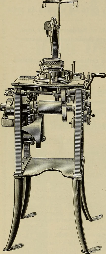 An illustration from The mechanical index, 1904. A complete index to the names and addresses of all manufacturers in the United States of mechanical appliances, machinery and tools operated by steam, electricity, water, hand or foot power, 1904, leaf 1057