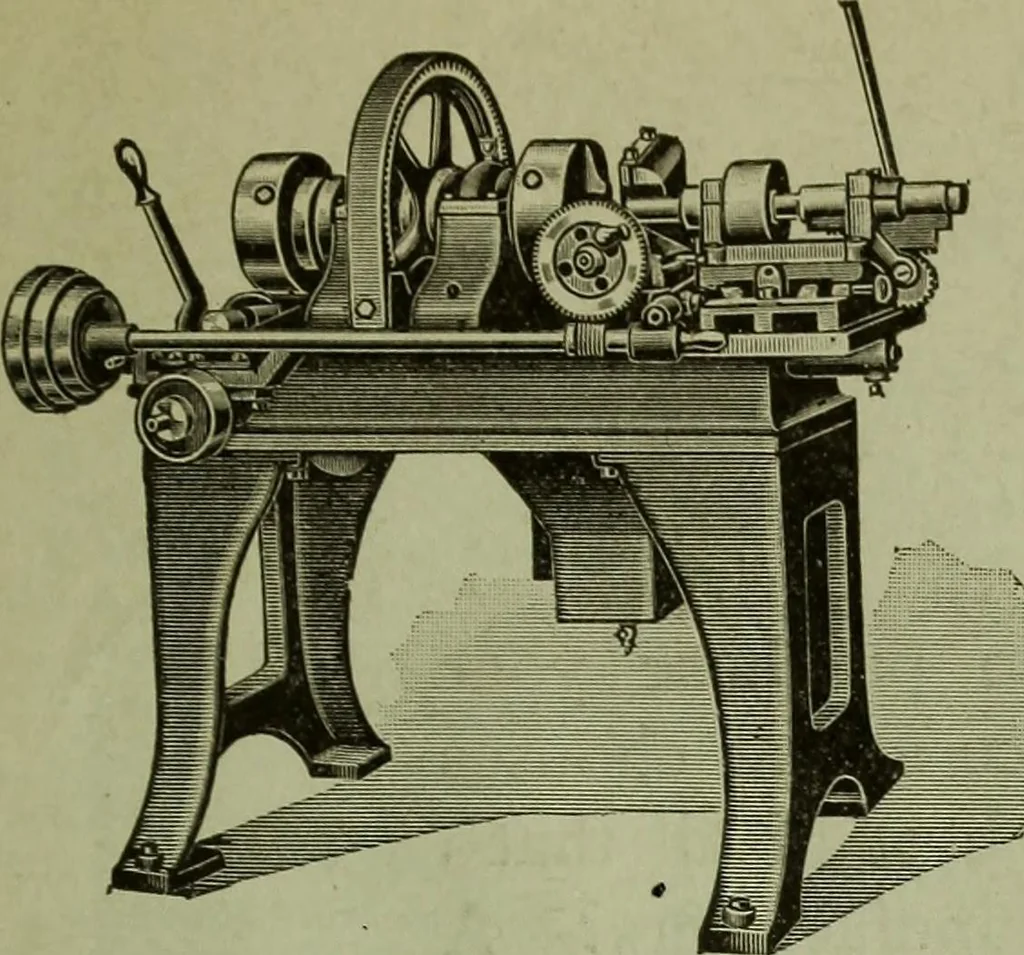 An illustration from The mechanical index, 1904. A complete index to the names and addresses of all manufacturers in the United States of mechanical appliances, machinery and tools operated by steam, electricity, water, hand or foot power, 1904, leaf 16