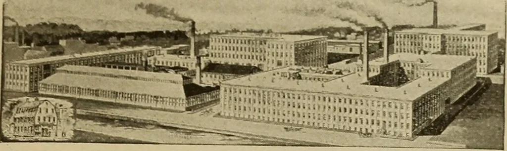 An illustration from The mechanical index, 1904. A complete index to the names and addresses of all manufacturers in the United States of mechanical appliances, machinery and tools operated by steam, electricity, water, hand or foot power, 1904, leaf 944