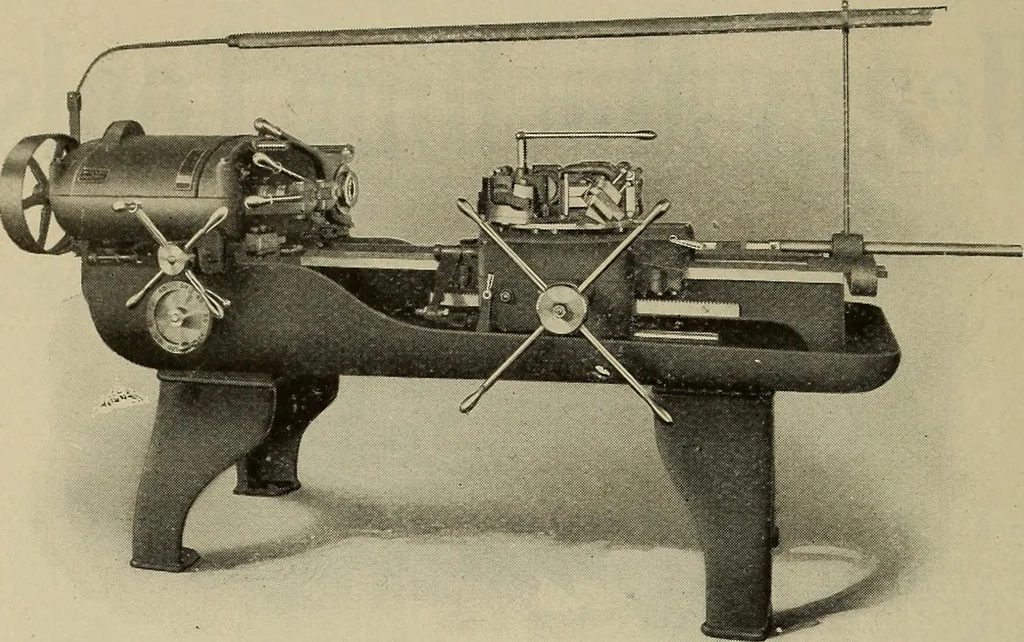 An illustration from The mechanical index, 1904. A complete index to the names and addresses of all manufacturers in the United States of mechanical appliances, machinery and tools operated by steam, electricity, water, hand or foot power, 1904, leaf 949