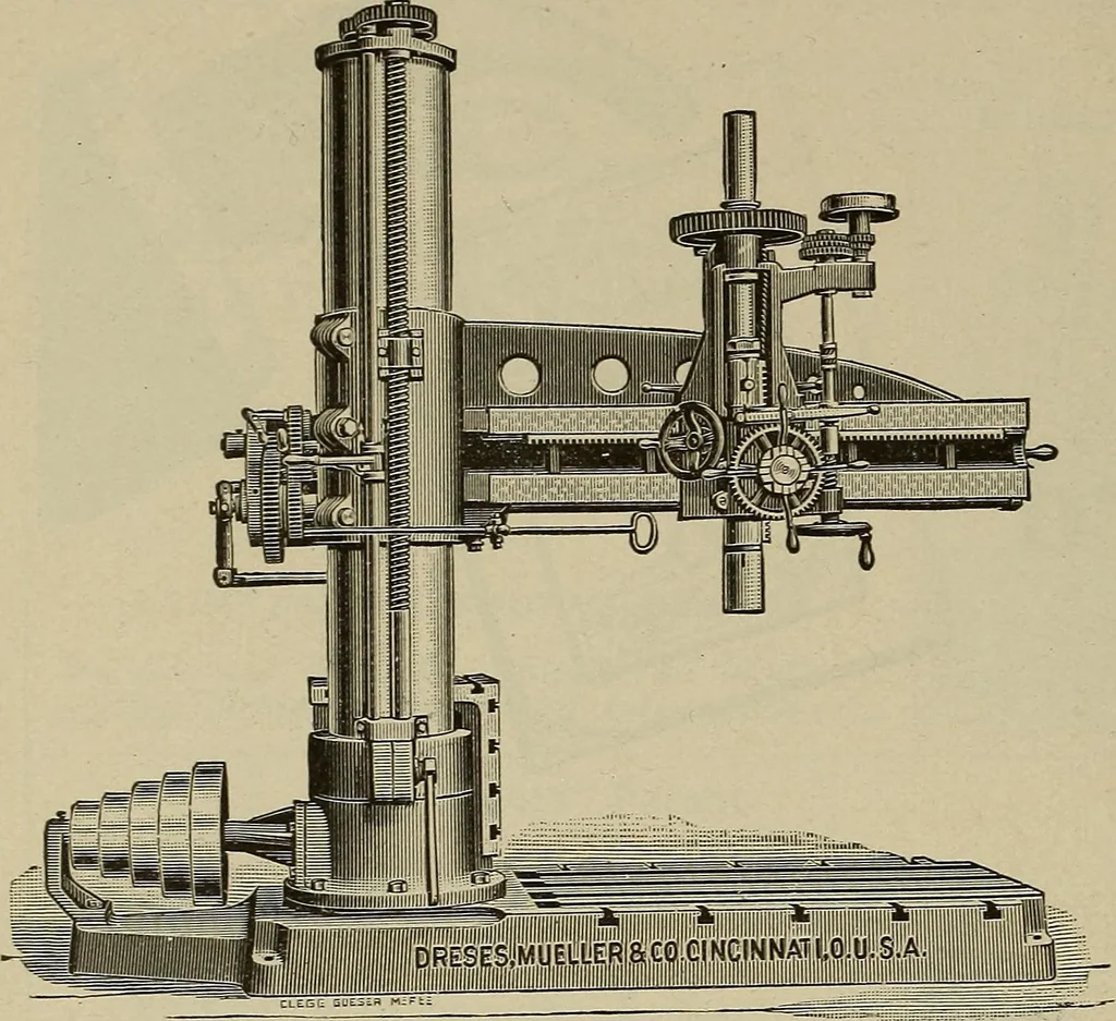 An illustration from The mechanical index, 1904. A complete index to the names and addresses of all manufacturers in the United States of mechanical appliances, machinery and tools operated by steam, electricity, water, hand or foot power, 1904, leaf 959