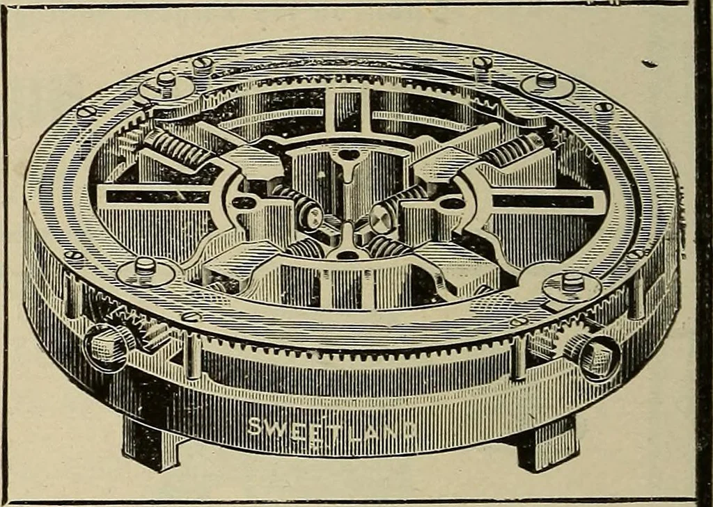 An illustration from The mechanical index, 1904. A complete index to the names and addresses of all manufacturers in the United States of mechanical appliances, machinery and tools operated by steam, electricity, water, hand or foot power, 1904, leaf 963