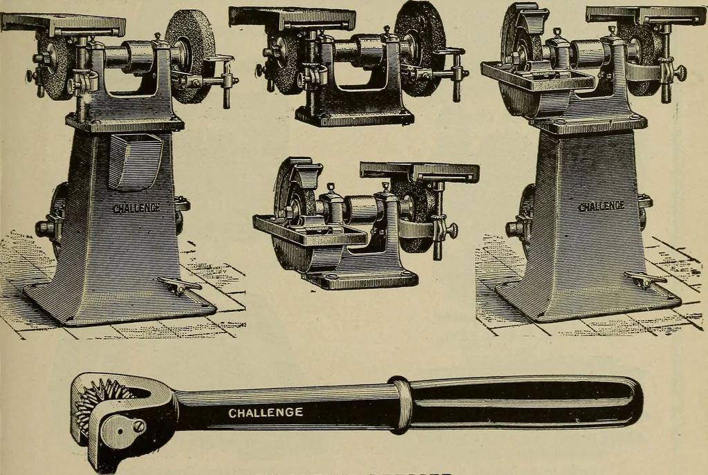 An illustration from The mechanical index, 1904. A complete index to the names and addresses of all manufacturers in the United States of mechanical appliances, machinery and tools operated by steam, electricity, water, hand or foot power, 1904, leaf 966
