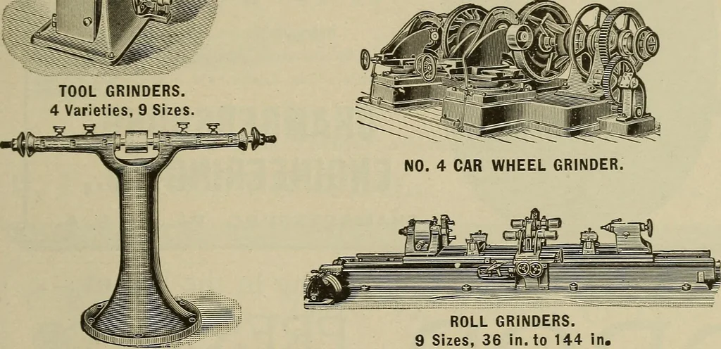 An illustration from The mechanical index, 1904. A complete index to the names and addresses of all manufacturers in the United States of mechanical appliances, machinery and tools operated by steam, electricity, water, hand or foot power, 1904, leaf 968