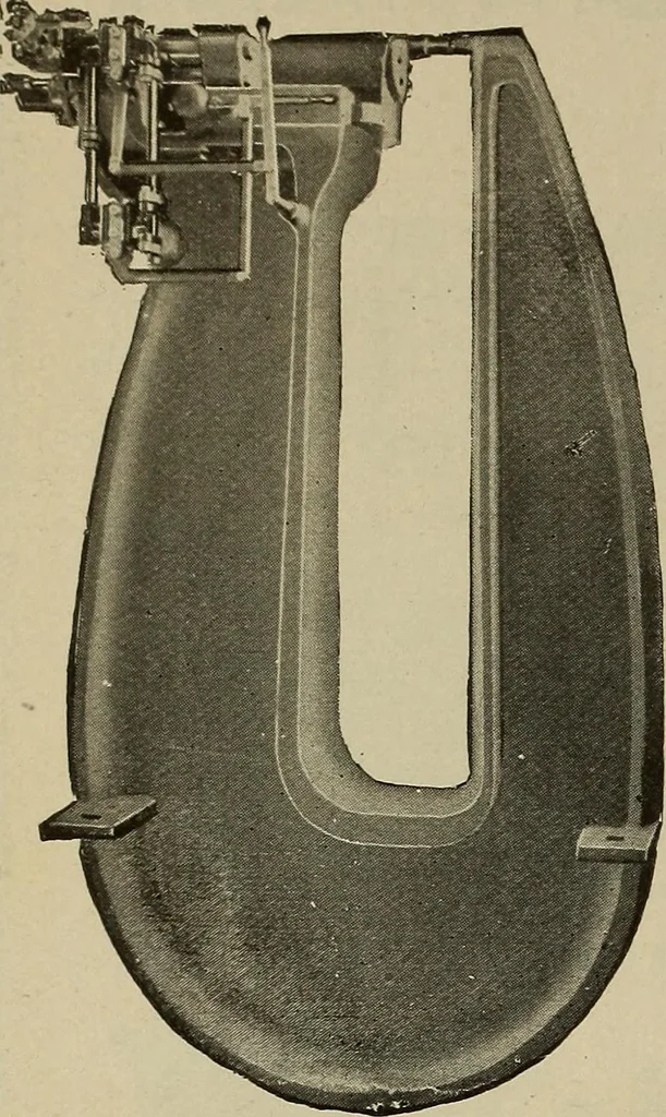 An illustration from The mechanical index, 1904. A complete index to the names and addresses of all manufacturers in the United States of mechanical appliances, machinery and tools operated by steam, electricity, water, hand or foot power, 1904, leaf 969