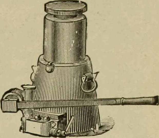 An illustration from The mechanical index, 1904. A complete index to the names and addresses of all manufacturers in the United States of mechanical appliances, machinery and tools operated by steam, electricity, water, hand or foot power, 1904, leaf 974