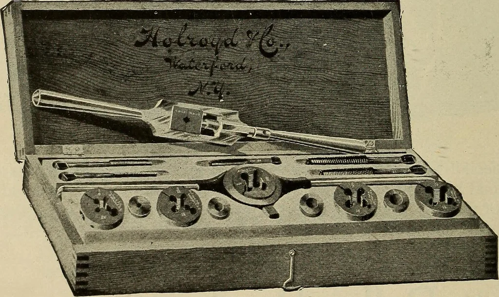 An illustration from The mechanical index, 1904. A complete index to the names and addresses of all manufacturers in the United States of mechanical appliances, machinery and tools operated by steam, electricity, water, hand or foot power, 1904, leaf 981