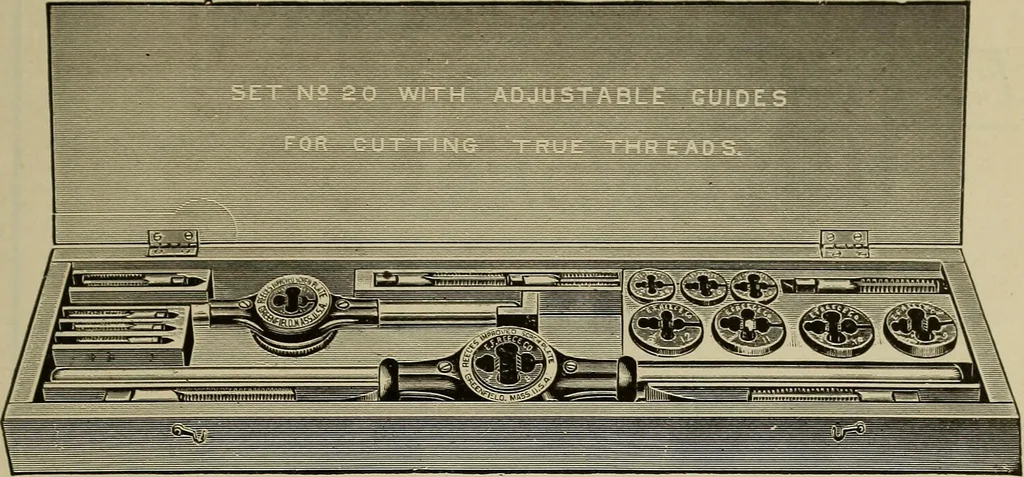 An illustration from The mechanical index, 1904. A complete index to the names and addresses of all manufacturers in the United States of mechanical appliances, machinery and tools operated by steam, electricity, water, hand or foot power, 1904, leaf 984
