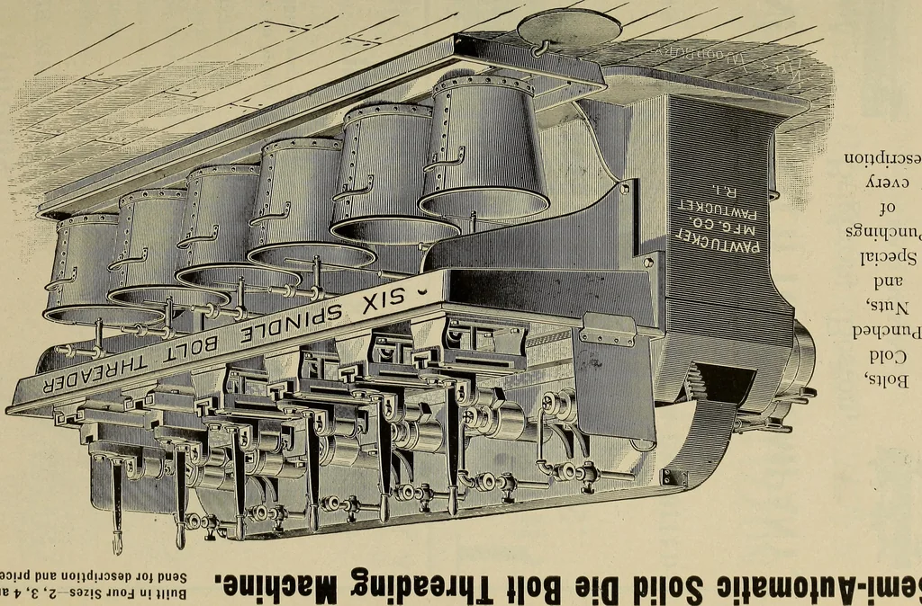 An illustration from The mechanical index, 1904. A complete index to the names and addresses of all manufacturers in the United States of mechanical appliances, machinery and tools operated by steam, electricity, water, hand or foot power, 1904, leaf 987