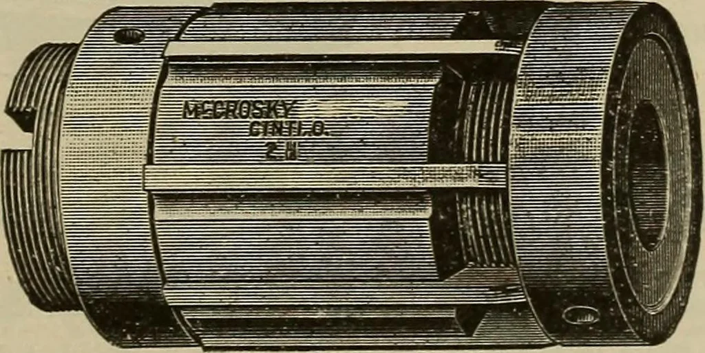 An illustration from The mechanical index, 1904. A complete index to the names and addresses of all manufacturers in the United States of mechanical appliances, machinery and tools operated by steam, electricity, water, hand or foot power, 1904, leaf 992