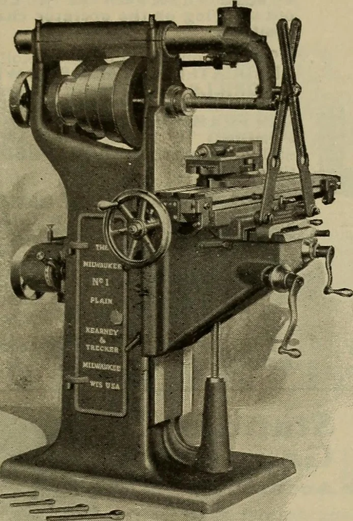 An illustration from The mechanical index, 1904. A complete index to the names and addresses of all manufacturers in the United States of mechanical appliances, machinery and tools operated by steam, electricity, water, hand or foot power, 1904, leaf 998