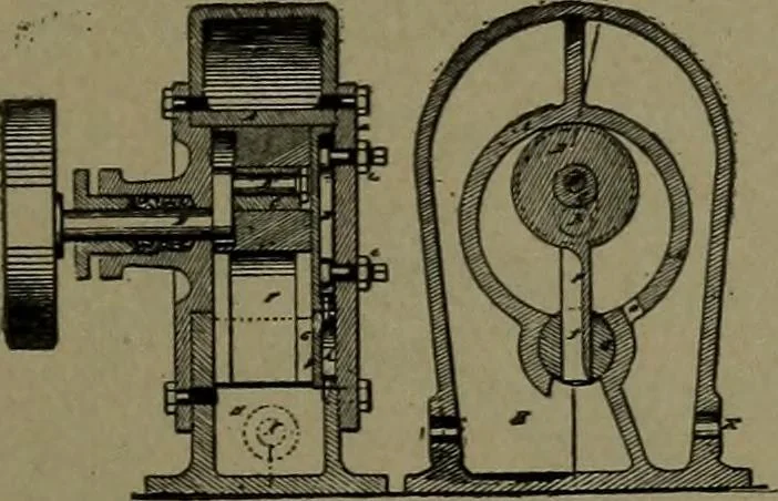 An illustration from Mechanical movements, powers and devices, 1911, leaf 104
