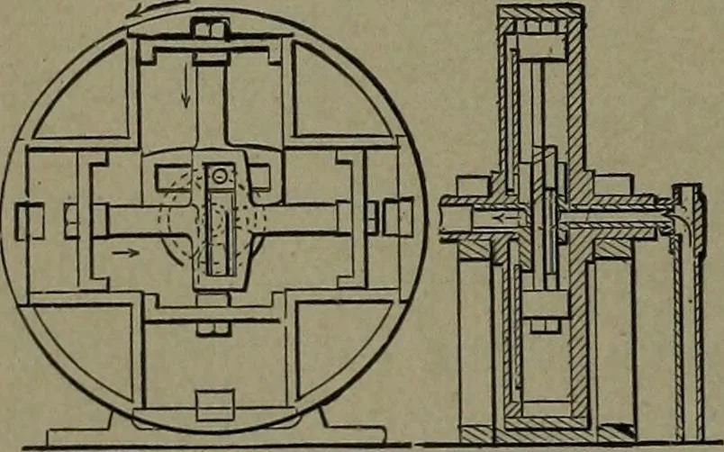 An illustration from Mechanical movements, powers and devices, 1911, leaf 105