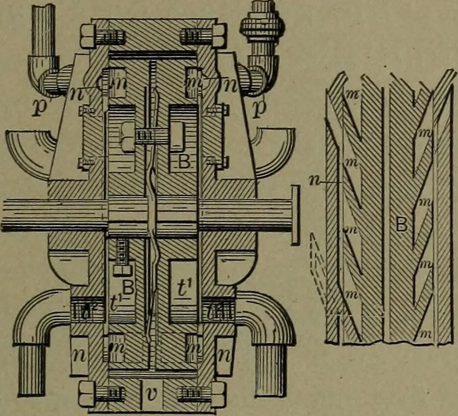 An illustration from Mechanical movements, powers and devices, 1911, leaf 110