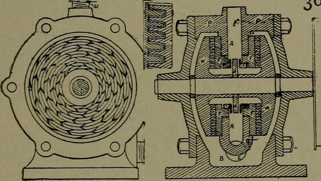An illustration from Mechanical movements, powers and devices, 1911, leaf 110