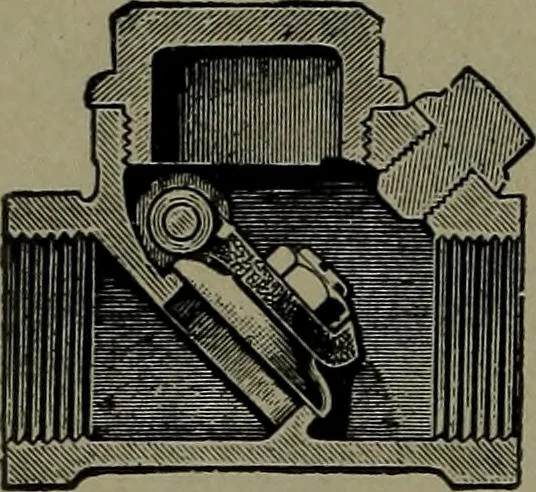 An illustration from Mechanical movements, powers and devices, 1911, leaf 125