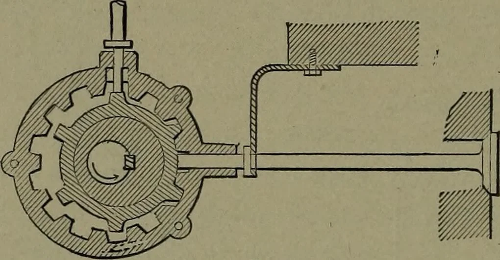An illustration from Mechanical movements, powers and devices, 1911, leaf 133