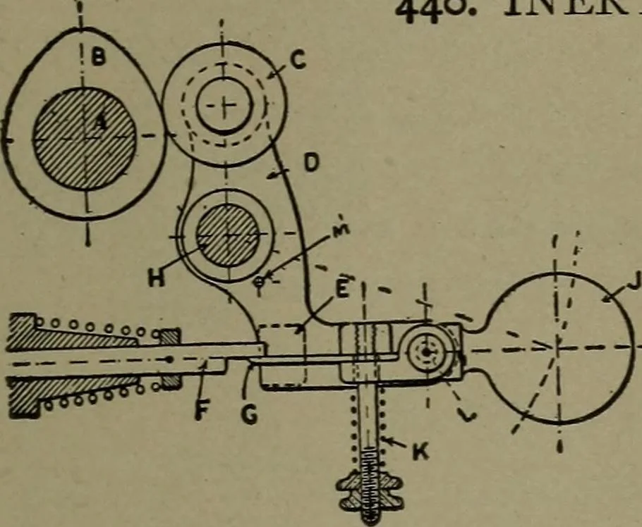 An illustration from Mechanical movements, powers and devices, 1911, leaf 134