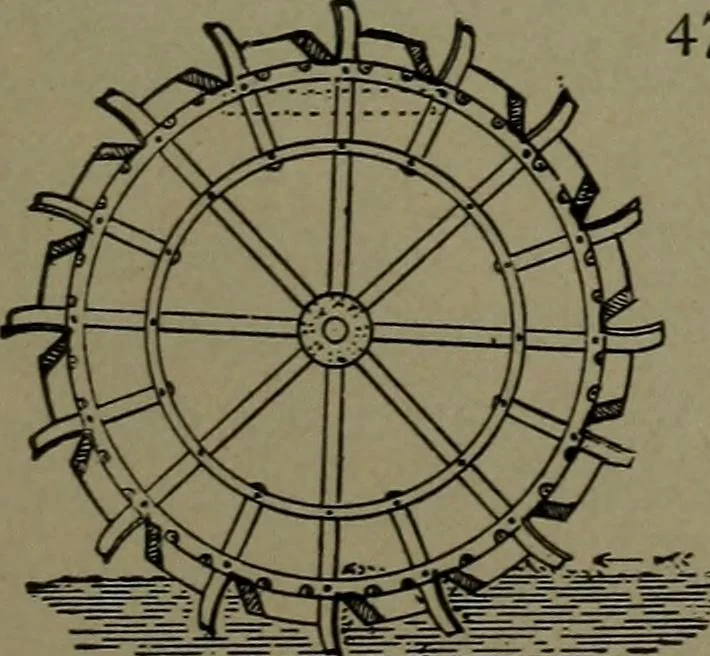 An illustration from Mechanical movements, powers and devices, 1911, leaf 144