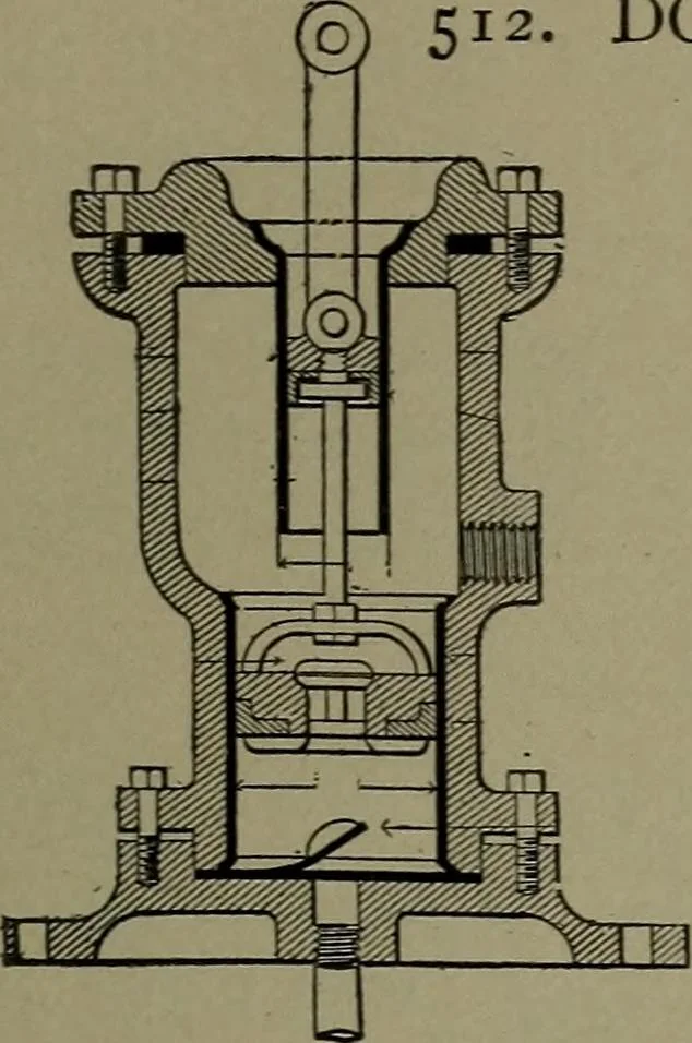 An illustration from Mechanical movements, powers and devices, 1911, leaf 152