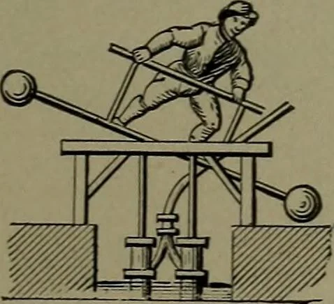 An illustration from Mechanical movements, powers and devices, 1911, leaf 152