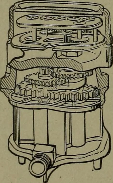 An illustration from Mechanical movements, powers and devices, 1911, leaf 161