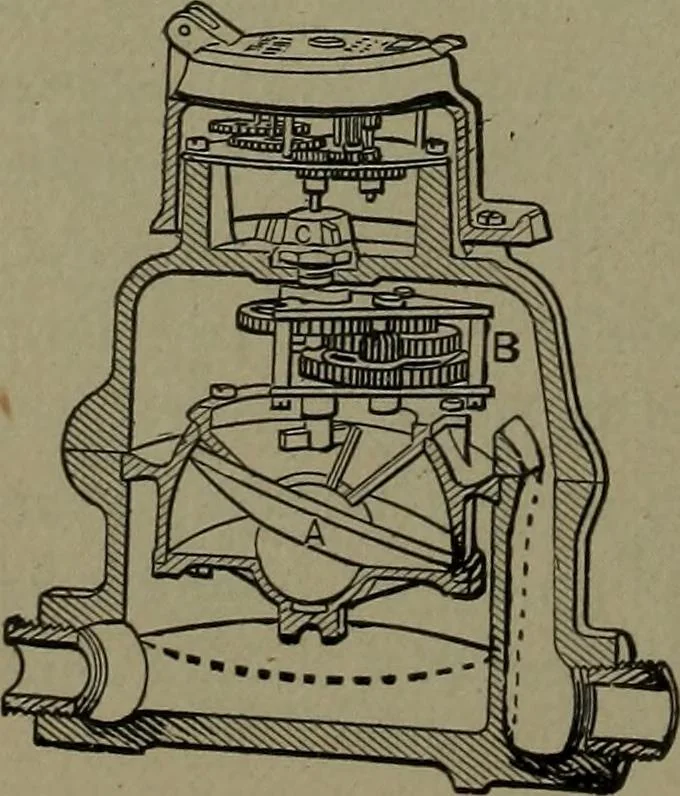 An illustration from Mechanical movements, powers and devices, 1911, leaf 161