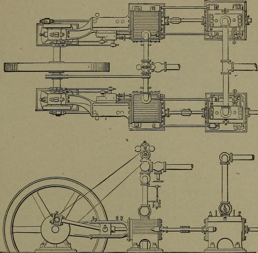 An illustration from Mechanical movements, powers and devices, 1911, leaf 184