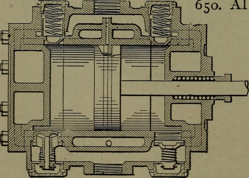 An illustration from Mechanical movements, powers and devices, 1911, leaf 185
