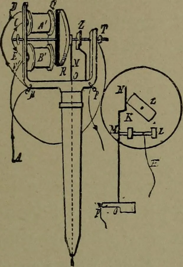 An illustration from Mechanical movements, powers and devices, 1911, leaf 212