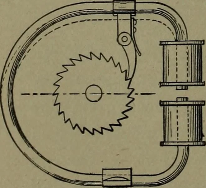 An illustration from Mechanical movements, powers and devices, 1911, leaf 215