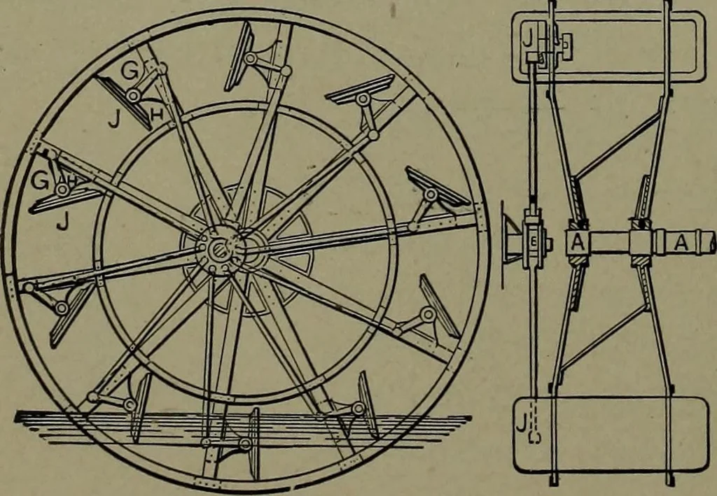 An illustration from Mechanical movements, powers and devices, 1911, leaf 225