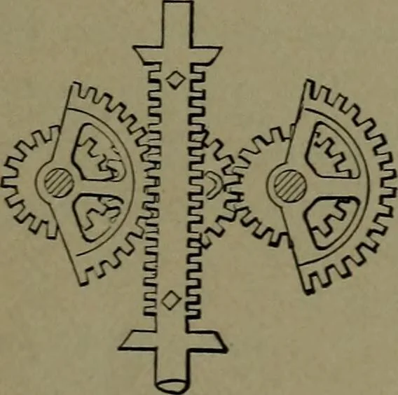 An illustration from Mechanical movements, powers and devices, 1911, leaf 242